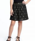 Star-Patterned Sparkle Skirt for Girls at 